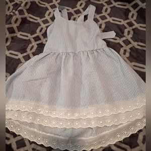 Girls seersucker dress